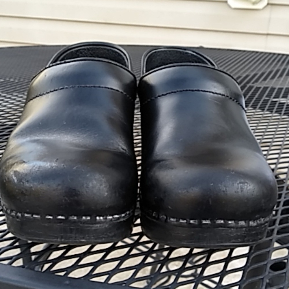 Dansko black clogs size 37